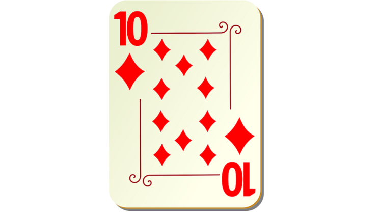 10 of Diamonds Card – Meaning and Symbolism