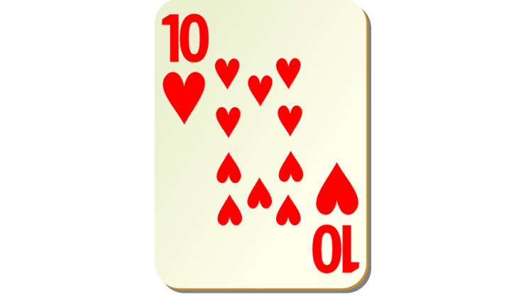 10 of Hearts Card – Meaning and Symbolism