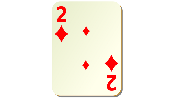 2 of Diamonds Card – Meaning and Symbolism