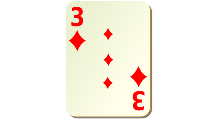 3 of Diamonds Card – Meaning and Symbolism