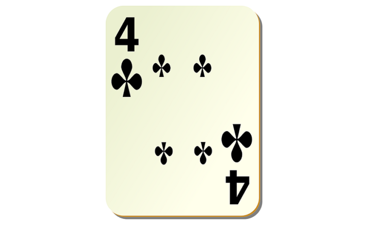 4 Clubs Card Meaning