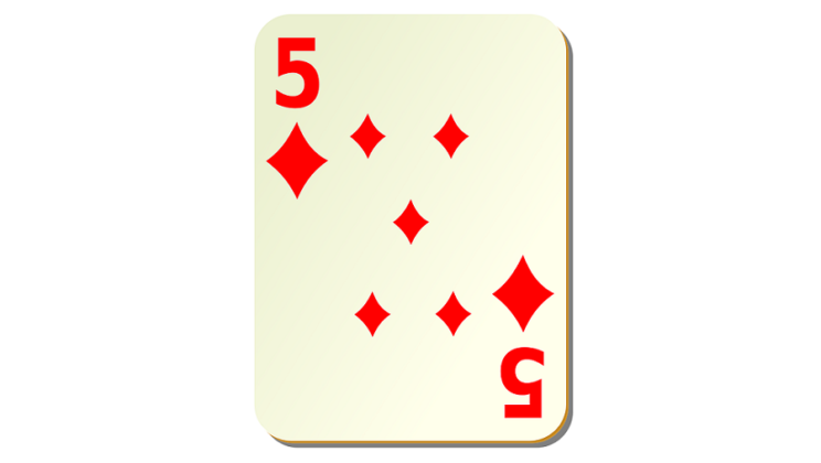 5 of Diamonds Card – Meaning and Symbolism