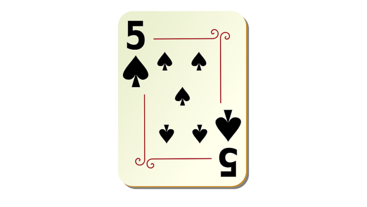 5 of Spades Card – Meaning and Symbolism