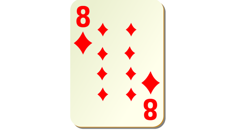 8 of Diamonds Card – Meaning and Symbolism